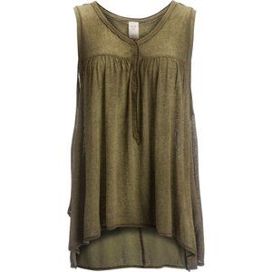 Free People Womens Hudson Linen Tank Top